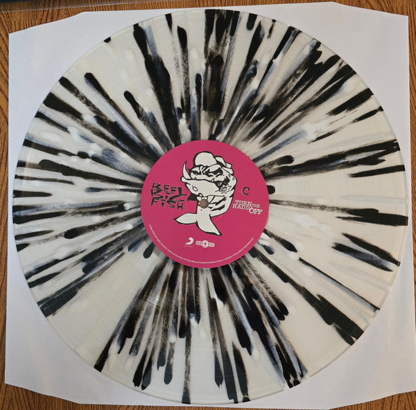 Reel Big Fish Turn the Radio Off limited edition black and white splatter vinyl 2LP side C