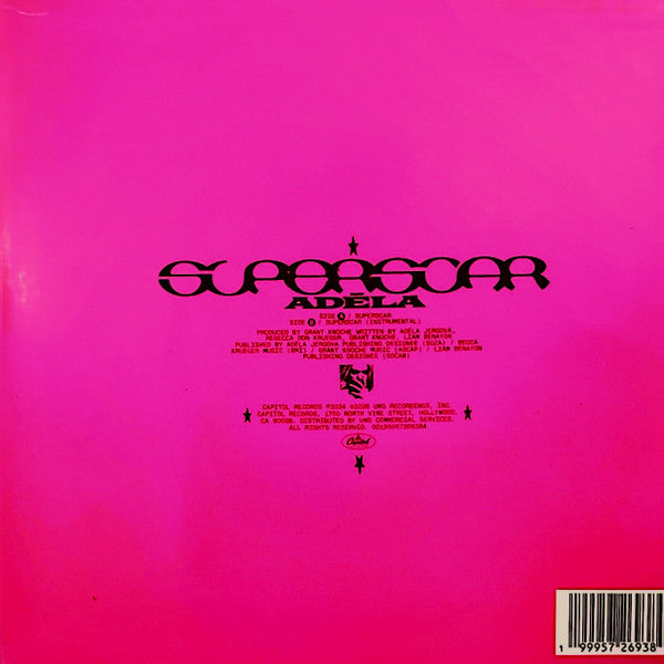 ADÉLA : Superscar (7", Single)