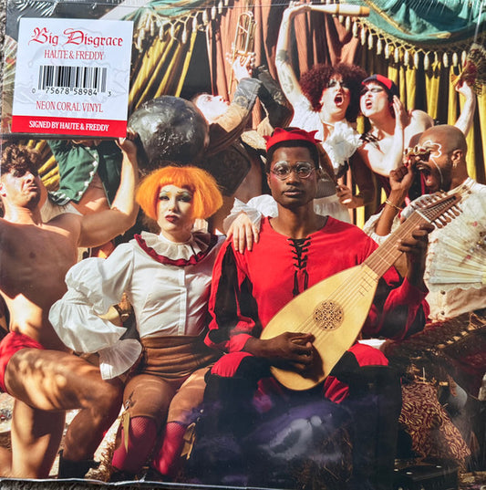 Haute & Freddy : Big Disgrace (LP, Album, Ltd, Sig)