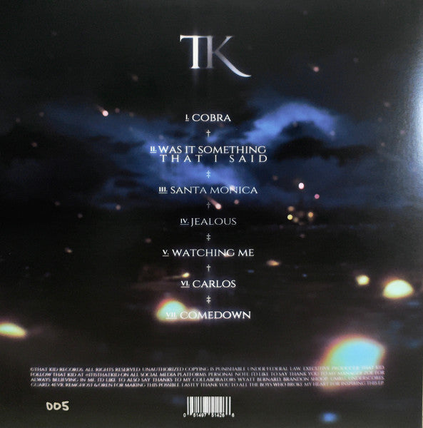 That Kid : Comedown (LP, EP, Ltd, Num, Cle)