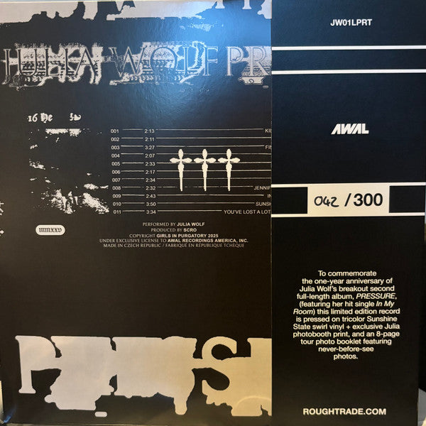 Julia Wolf : Pressure (LP, Album, MP, Num, Tri)