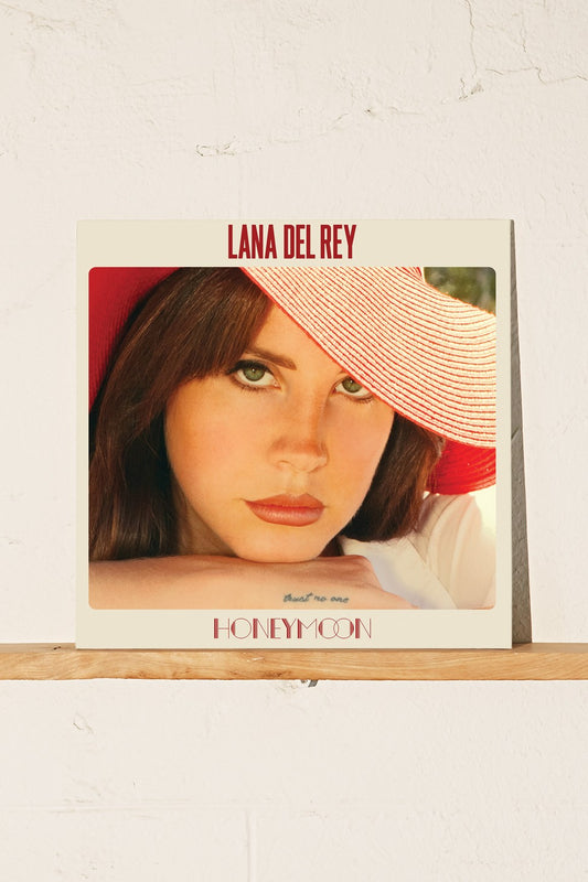 Lana Del Rey Honeymoon Limited Edition Red Vinyl Record 2LP mockup