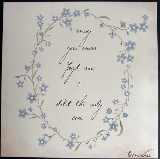 Temachii : May You Never Forget Me / Still The Only One (Demo) (7", Shape, Single, Ltd, Num)