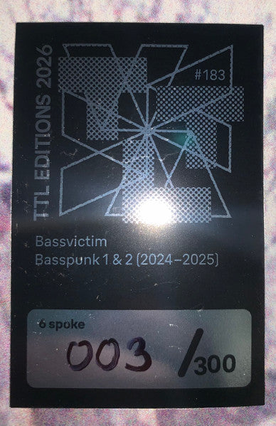 Bassvictim : Basspunk 1 + 2 (2xLP, Comp, Ltd, Num, Bla)