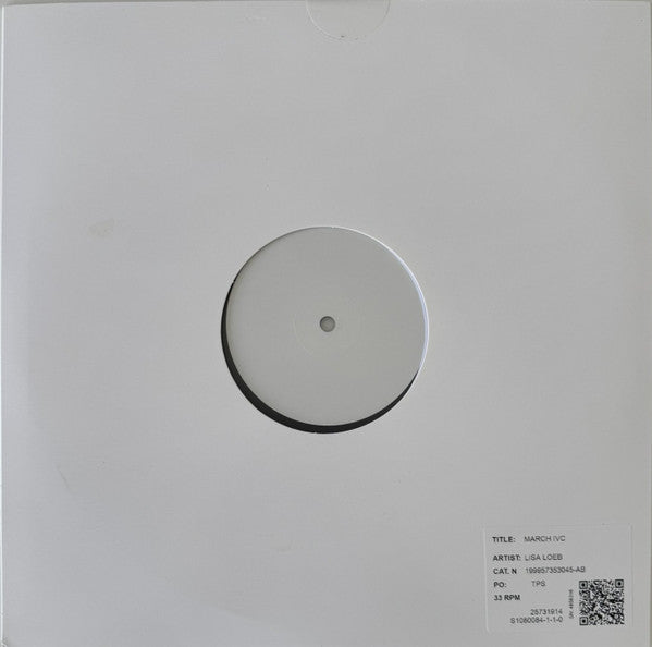 Lisa Loeb & Nine Stories Tails vinyl test pressing white label disc in plain jacket