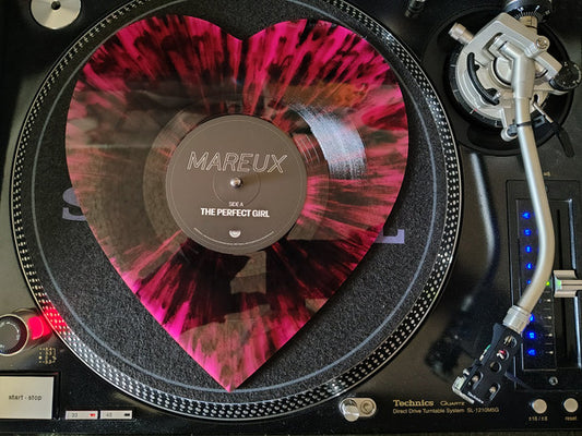 Mareux : The Perfect Girl / The Perfect Girl (The Motion Retrowave Remix) (12", Hea)
