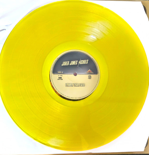 Jared James Nichols : Louder Than Fate (LP, Album, Club, Ltd, Num, Yel)