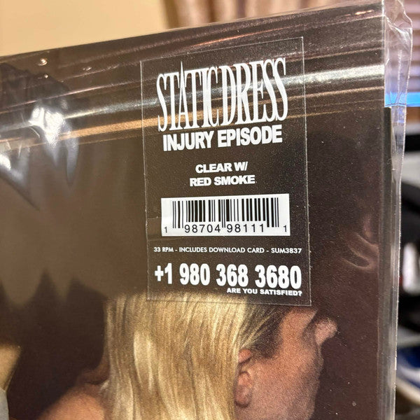 Static Dress : Injury Episode (LP, Album, Ltd, Cle)