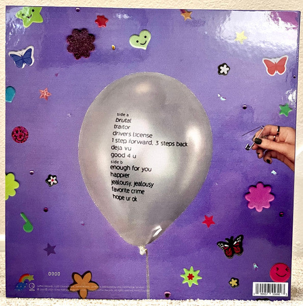 Olivia Rodrigo : Sour (LP, Album, Club, Ltd, Num, RE, Pur)