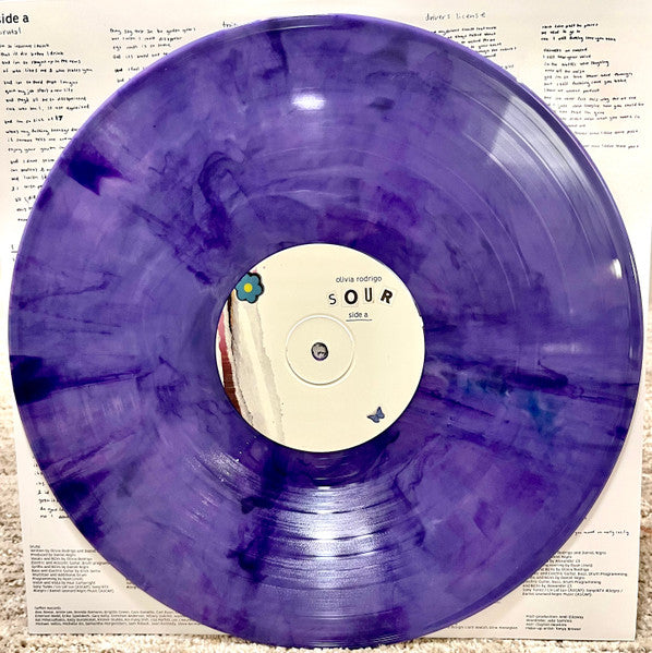 Olivia Rodrigo : Sour (LP, Album, Club, Ltd, Num, RE, Pur)