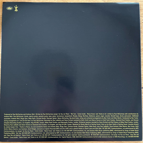 Paul McCartney : The Boys Of Dungeon Lane (LP, Album, Ltd, Yel)