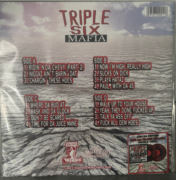 Three 6 Mafia : Underground Vol. 1 (1991-1994) (LP, Comp, Ltd, RP, Red)