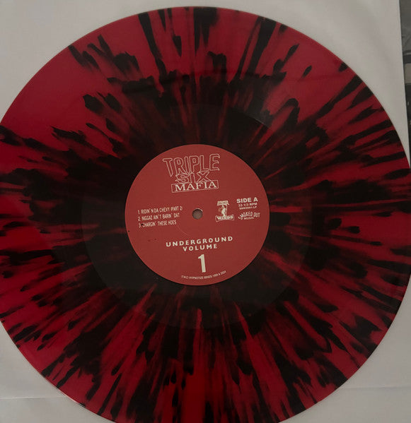 Three 6 Mafia : Underground Vol. 1 (1991-1994) (LP, Comp, Ltd, RP, Red)