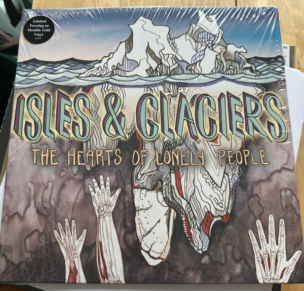 Isles & Glaciers : The Hearts Of Lonely People (12", Album, Ltd, Met)