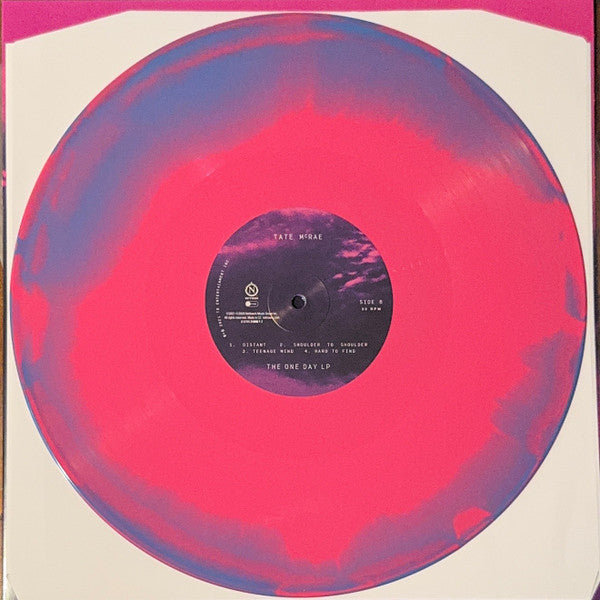 Tate McRae : The One Day LP (LP, Album, Blu + 7", Shape, Single, Gli + Num, RE)
