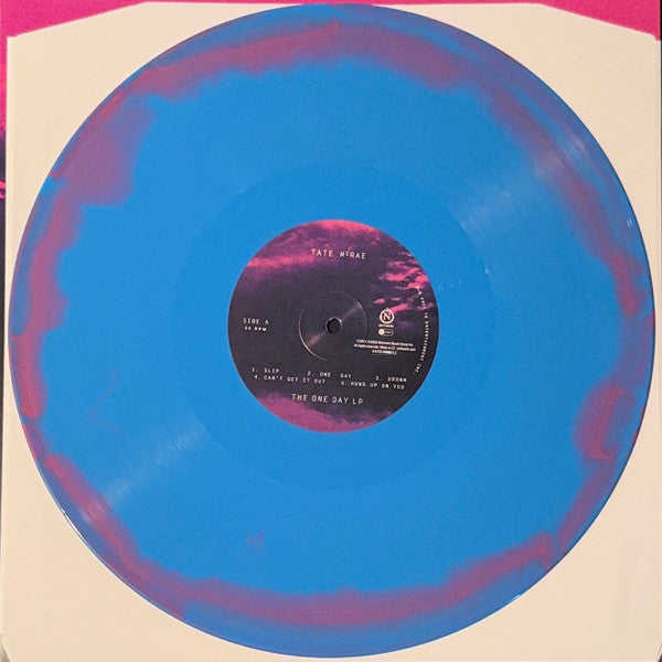 Tate McRae : The One Day LP (LP, Album, Blu + 7", Shape, Single, Gli + Num, RE)