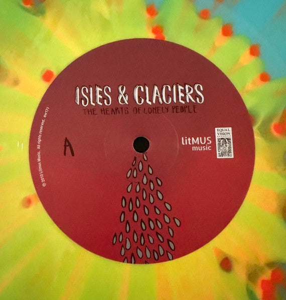 Isles & Glaciers : The Hearts Of Lonely People  (LP, Ltd, Blu)