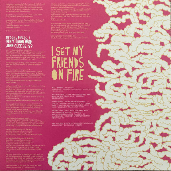 I Set My Friends On Fire : You Can't Spell Slaughter Without Laughter (LP, Ltd, RE, RP, Gra)