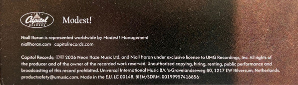 Niall Horan : Dinner Party (LP, Album, Ltd, ‘Ke)