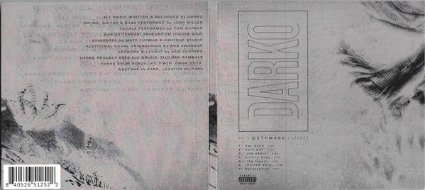 Darko (39) : Pt. 1 Dethmask (CD, EP, RE, Dig)