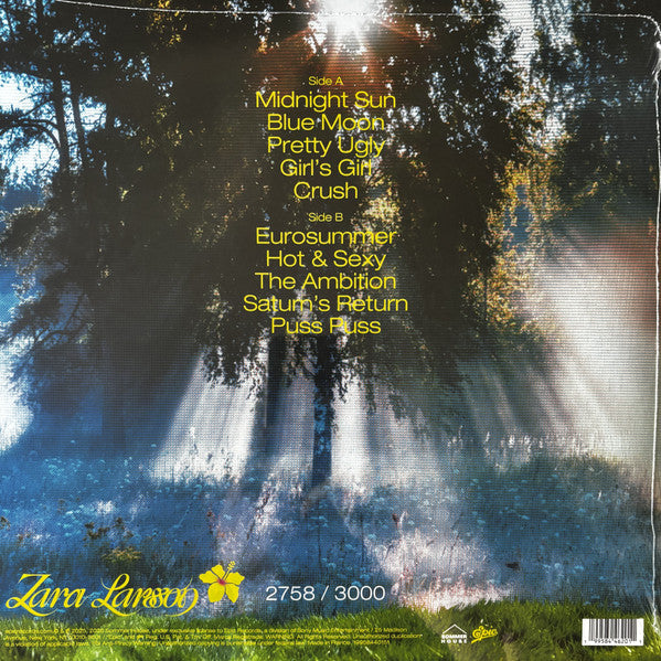 Zara Larsson : Midnight Sun (LP, Ltd, Num, Sun)