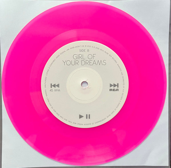 Eli (97) : Glitter / Girl Of Your Dreams (7", Single, Ltd, Neo)