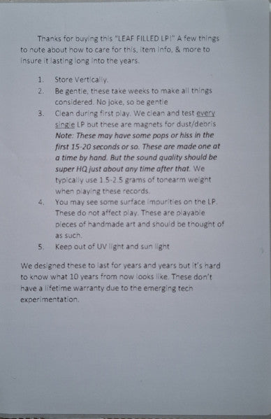 Look Outside Your Window : Look Outside Your Window (LP, Album, Ltd, Lea)