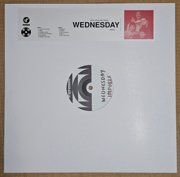 Wednesday (10) : Live At The Factory Theatre (LP, Ltd, W/Lbl)