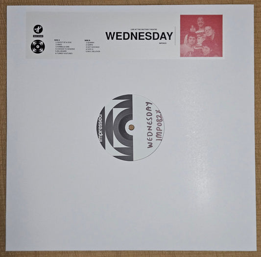 Wednesday (10) : Live At The Factory Theatre (LP, Ltd, W/Lbl)