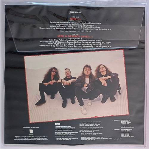 Metallica : One (10", Single, Pic, RE)