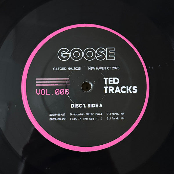 Goose (6) : Ted Tracks Vol. 006 (2x12", Ltd, Bla)