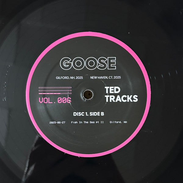 Goose (6) : Ted Tracks Vol. 006 (2x12", Ltd, Bla)