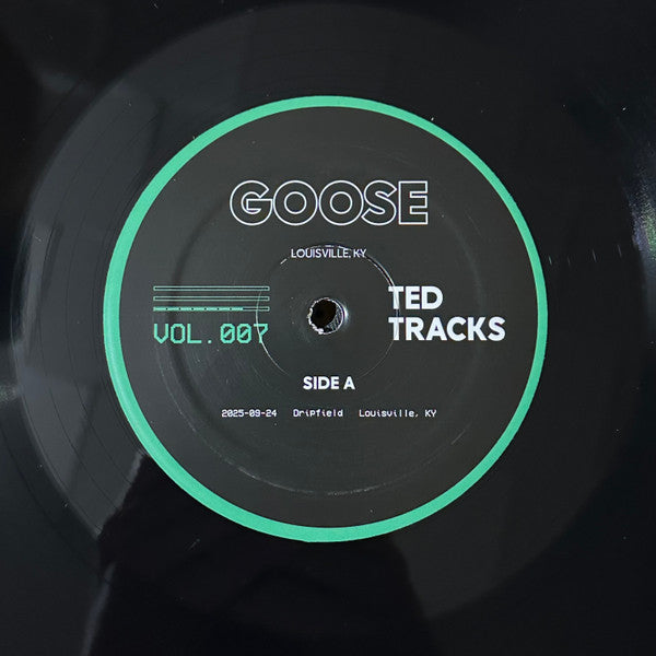 Goose (6) : Ted Tracks Vol. 007 (12", Ltd, Bla)