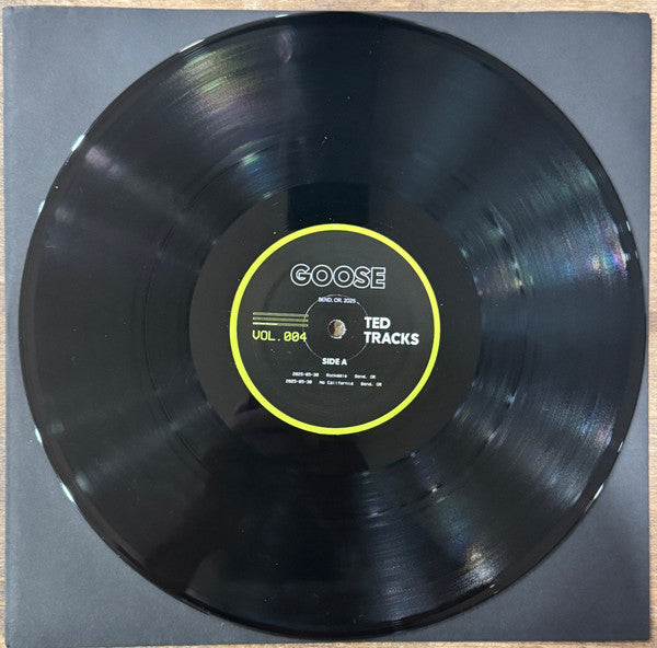 Goose (6) : Ted Tracks Vol. 004 (12", Ltd, Bla)