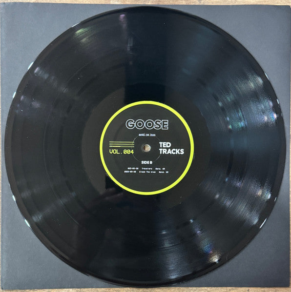 Goose (6) : Ted Tracks Vol. 004 (12", Ltd, Bla)
