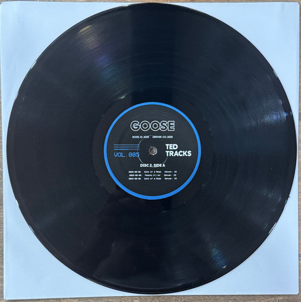 Goose (6) : Ted Tracks Vol. 005 (2x12", Ltd, Bla)