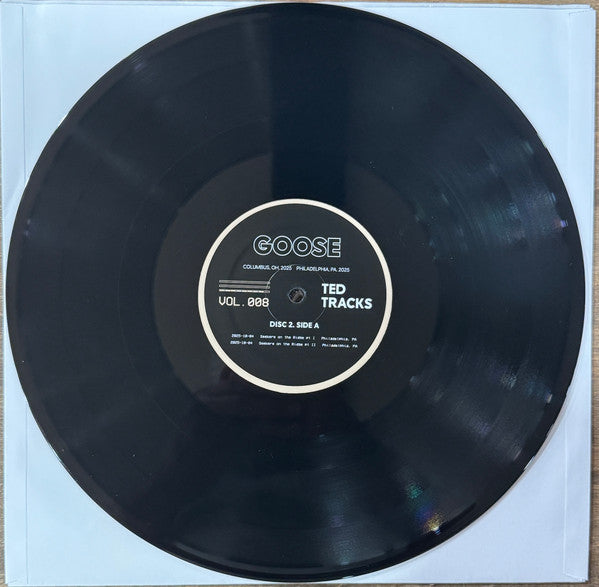 Goose (6) : Ted Tracks Vol. 008 (2x12", Ltd, Bla)