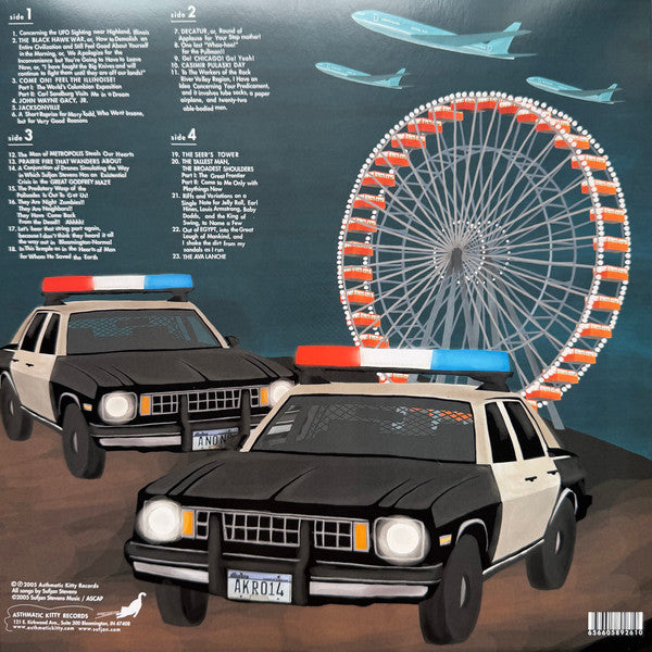 Sufjan Stevens : Illinois (2xLP, Album, Ltd, RE, Tri)