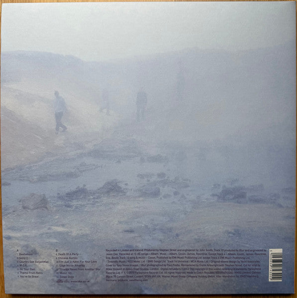 Blur : Blur (LP, Album, Ltd, RE, RM, Ora)