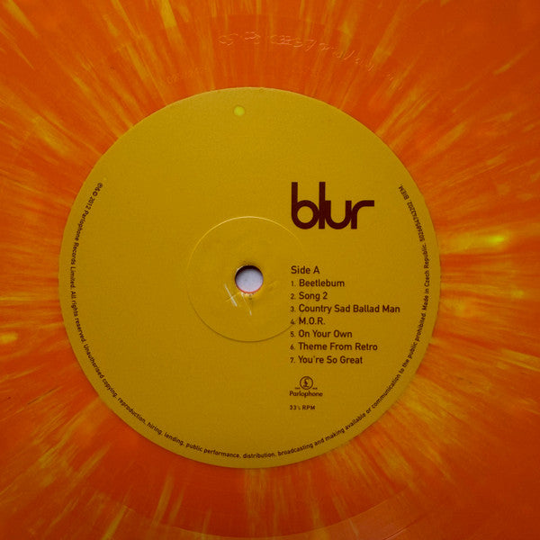 Blur : Blur (LP, Album, Ltd, RE, RM, Ora)