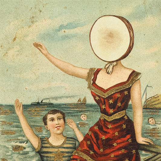 Neutral Milk Hotel : In The Aeroplane Over The Sea (LP, Album, Ltd, RE, Cop)