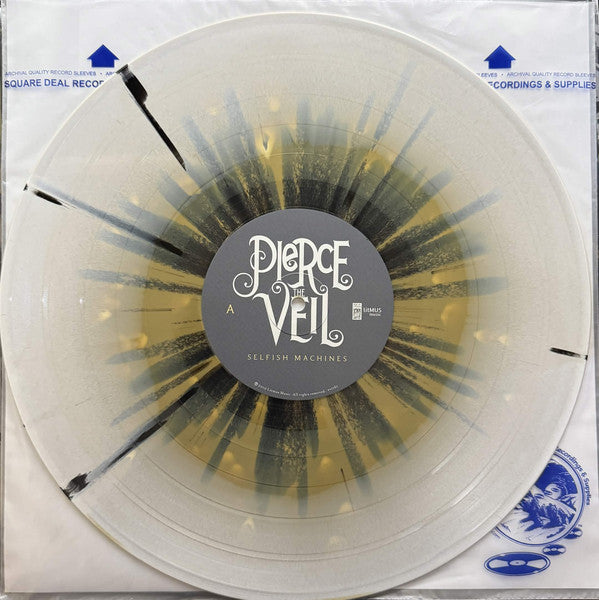Pierce The Veil : Selfish Machines (LP, Album, Ltd, RE, Gol)