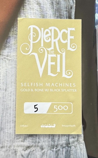 Pierce The Veil : Selfish Machines (LP, Album, Ltd, RE, Gol)