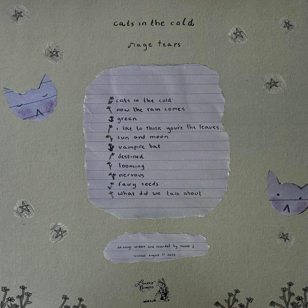 mage tears : Cats In The Cold (LP, Ltd, Pin)