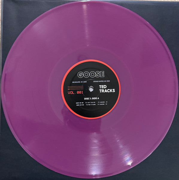 Goose (6) : Ted Tracks Vol. 001 (2x12", Ltd, Vio)