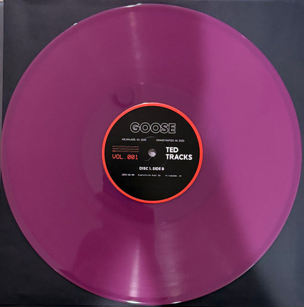 Goose (6) : Ted Tracks Vol. 001 (2x12", Ltd, Vio)
