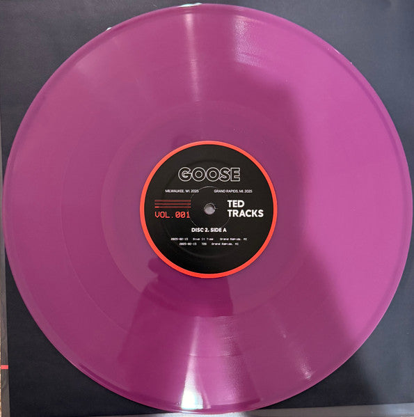 Goose (6) : Ted Tracks Vol. 001 (2x12", Ltd, Vio)