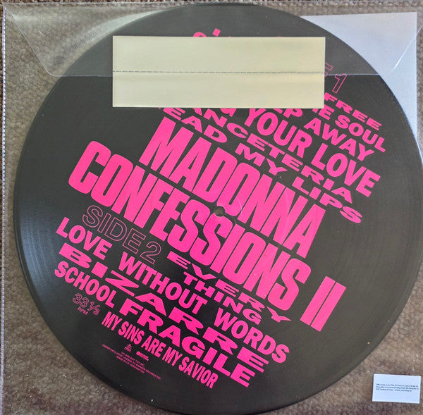 Madonna : Confessions II (LP, Album, Ltd, Mixed, Pic)