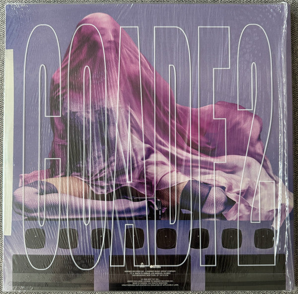 Madonna Confessions II vinyl 2LP back cover under printed clear slipcase, sealed