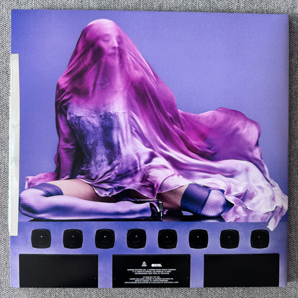 Madonna Confessions II vinyl 2LP gatefold back cover with Warner Records credits